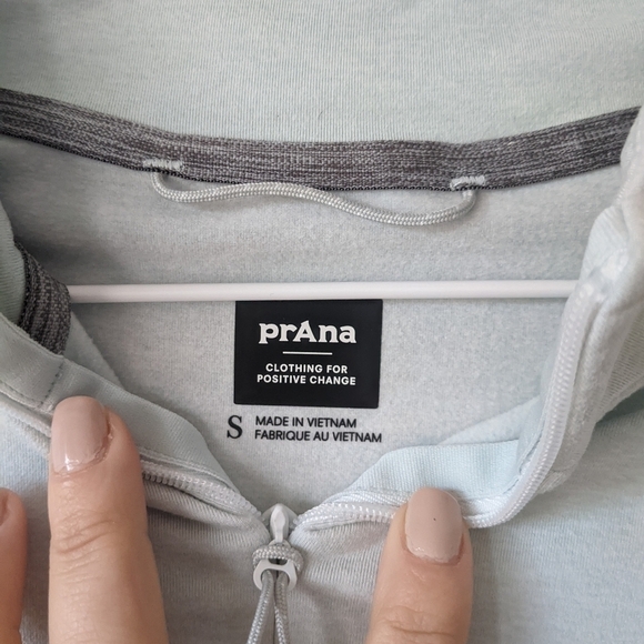 Prana Women's Ice Flow Half-Zip Pullover Size Small - Picture 5 of 8